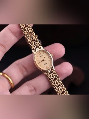 Rare Vintage 1989 Seiko Belfina Gold-Plated Women’s Watch - Very Good Condition